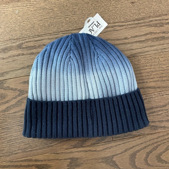 The Children’s Place Kids Ombre Fleece Lined Knit Beanie - Blue - Picture 3 of 5